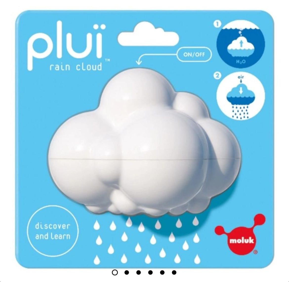 Plui Rain Cloud Bath toy