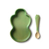 Oli & Carol Plate and Spoon Set - Kendall the Kale