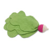 Pink Radish teether/ comforter