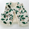 Fully Reversible fleecy gilet lined with your choice of print.