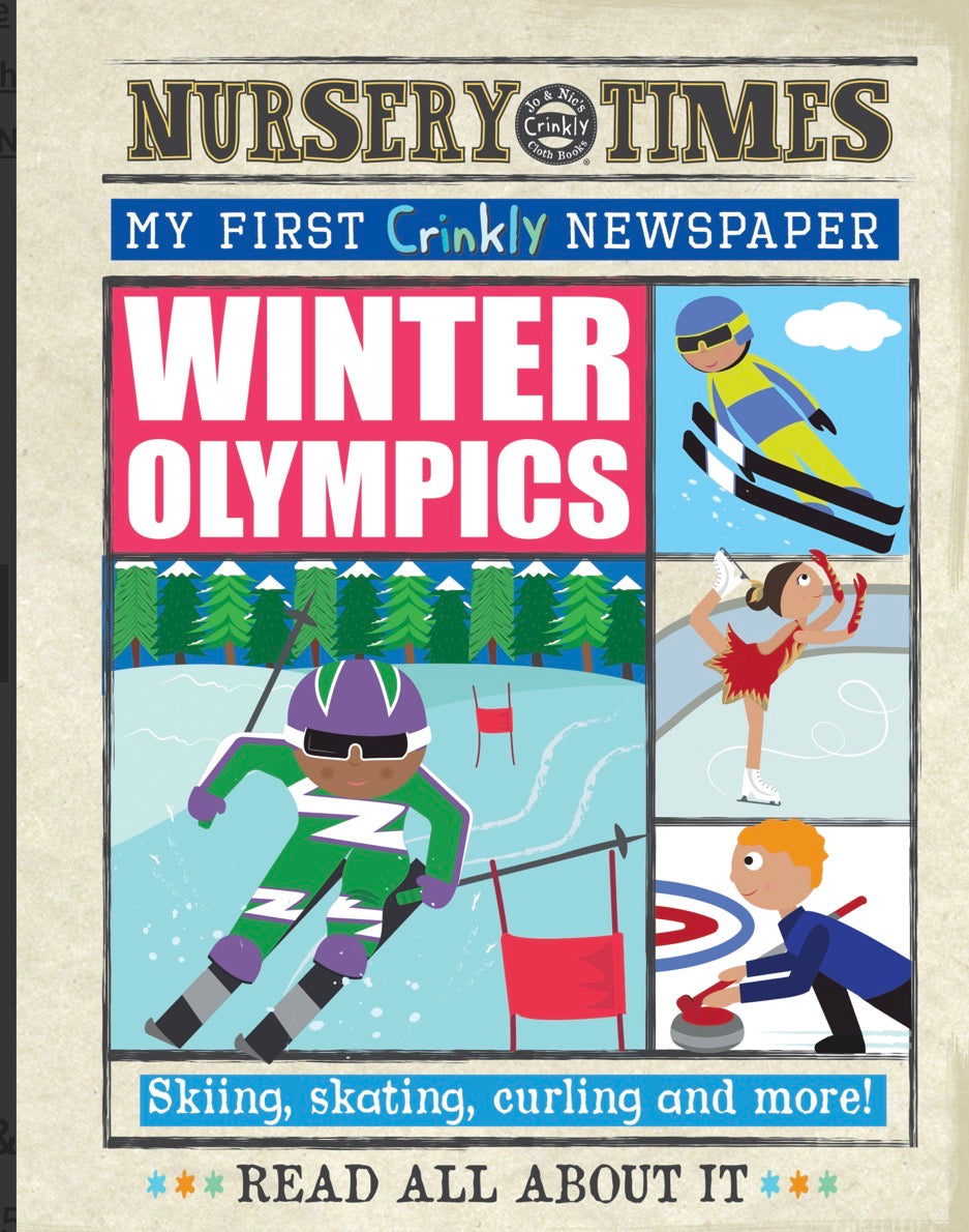Jo & Nic's Crinkly Cloth Books - Winter Olympics