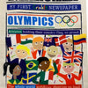 LIMITED EDITION! Nursery Times Crinkly Newspaper -OLYMPICS - rhymes