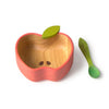 Oli & Carol Bowl and Spoon Set - Pepa the Apple