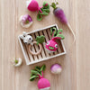 Rosy Radish Rattle