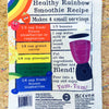 Nursery Times Crinkly Newspaper. - FRUIT & VEG SMOOTHIE - recipe & colours