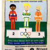 LIMITED EDITION! Nursery Times Crinkly Newspaper -OLYMPICS - rhymes