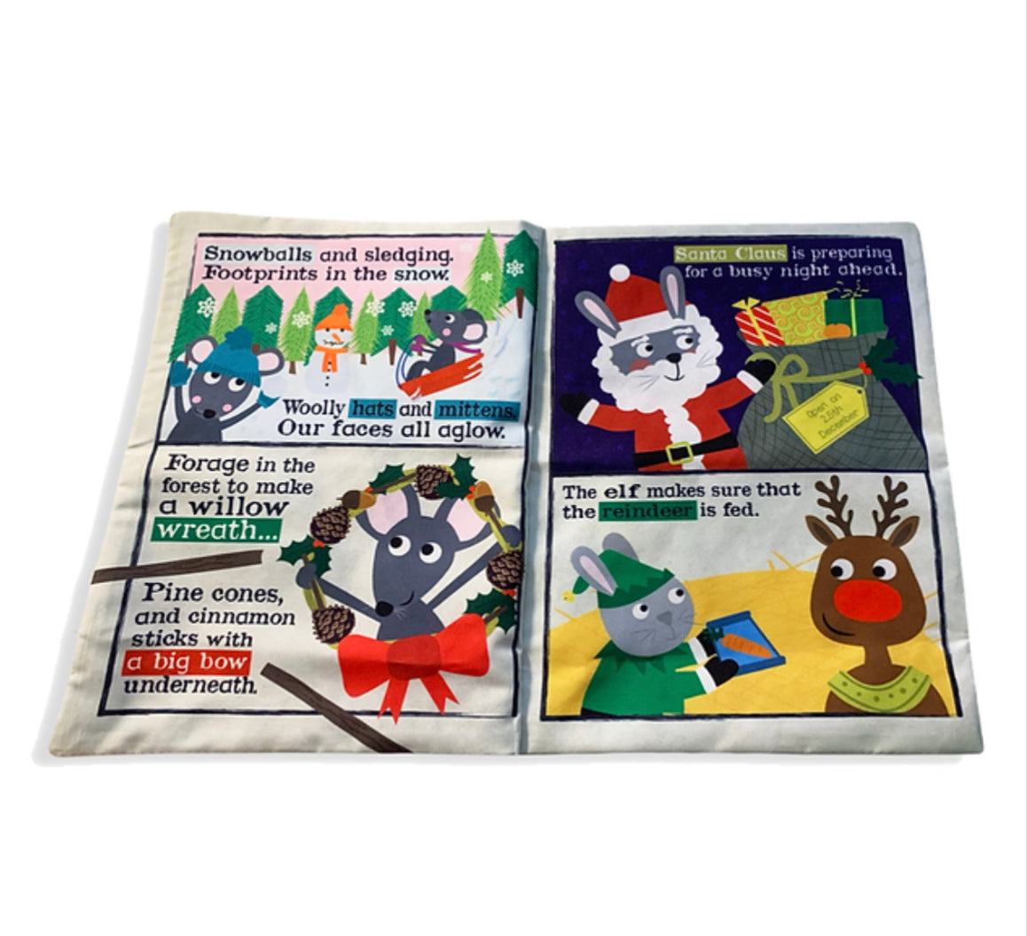 Nursery Times Crinkly Newspaper - Christmas Rhymes