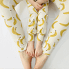 Cream 'Banana' Adult Organic cotton leggings