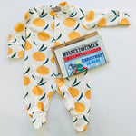 Clementine Sleep suit and  Christmas Rhymes Crinkly Newspaper Gift Set