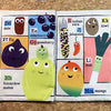 Nursery Times Crinkly Newspaper - A Fruit & Vegetable alphabet