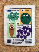 Nursery Times Crinkly Newspaper - A Fruit & Vegetable alphabet