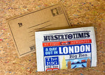 Nursery Times Crinkly Newspaper - Busy day in London